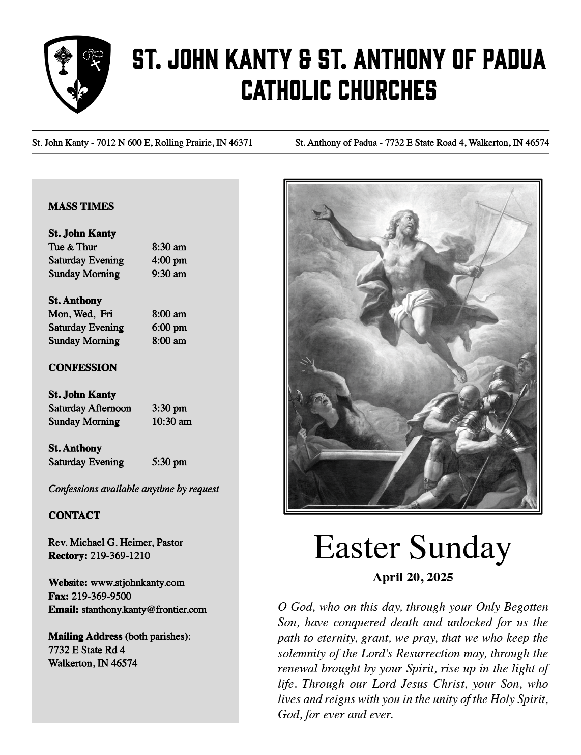 2025 - Easter Sunday